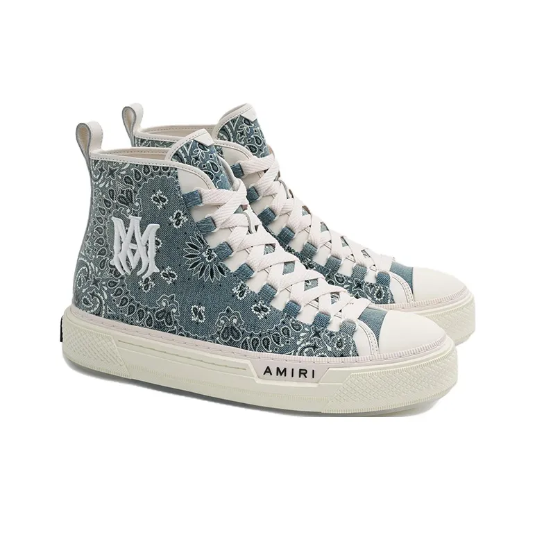 AMIRI Court High 'Bandana - Clay Indigo'-1