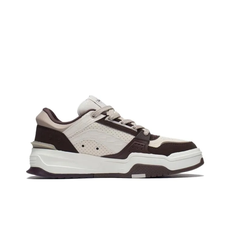 LiNing Samchen Canchun Low Top Skateboard Shoes Men's Taupe-1