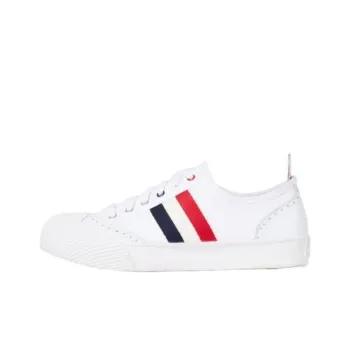 THOM BROWNE· Low-Top Stylish Skateboarding Shoes Men's White