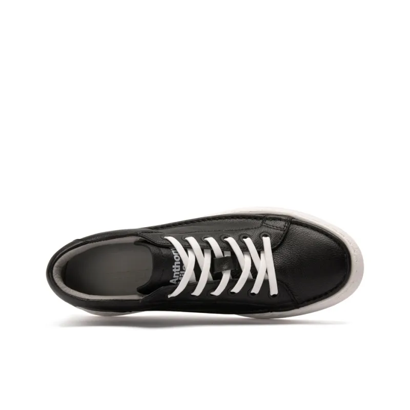 Anthony Miles Stylish Skateboarding Shoes Men's Black-2