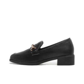 DUSTO Loafers Women's Black/Beige