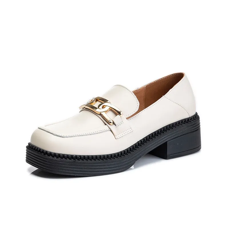 Lady's House Loafers Women's Black Brown-6