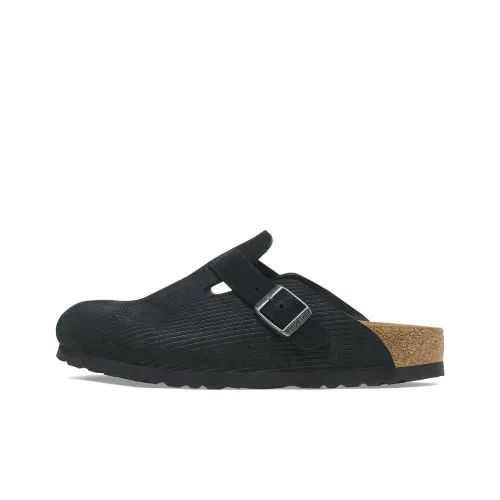 Birkenstock Wrap-toe Slippers Unisex Black Narrow Fit