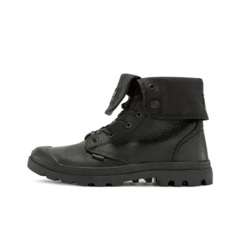Palladium Baggy Leather Ess Ankle Length Martin Boot Unisex Black