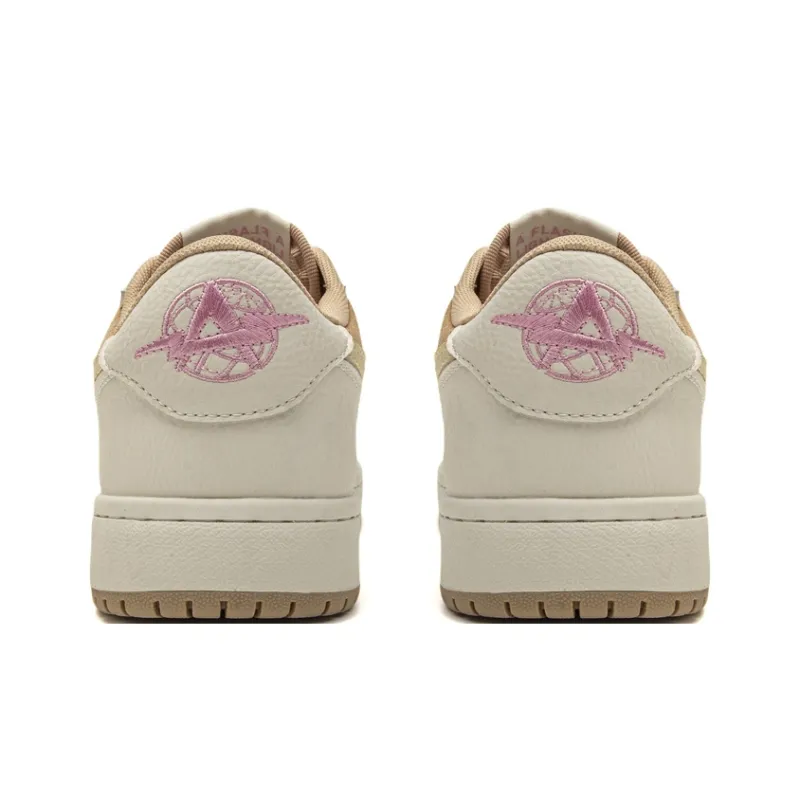 ADERSTAR Low-Top Skateboard Shoes Unisex Khaki-3