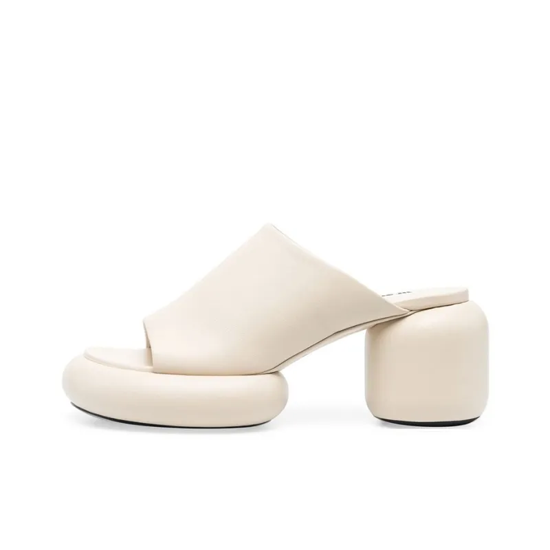 JIL SANDER Block-heel 45mm Sandals-0