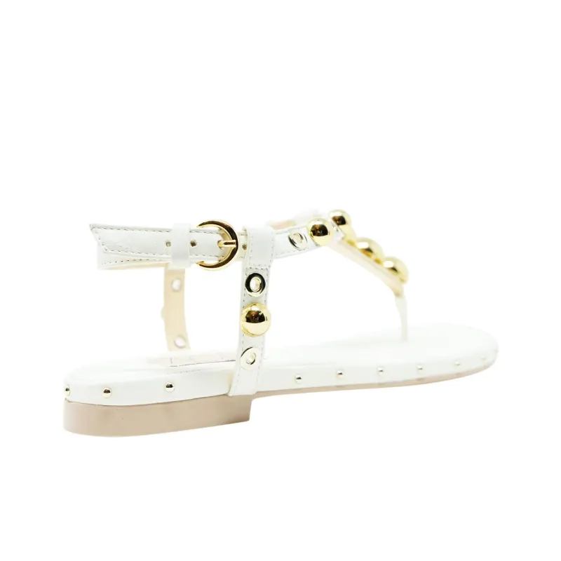 AGL Strap Sandals Women's White-2