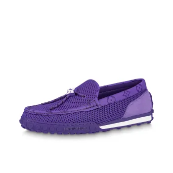 LOUIS VUITTON Louis Vuitton Moccasin Shoes Casual Shoes Men's Purple