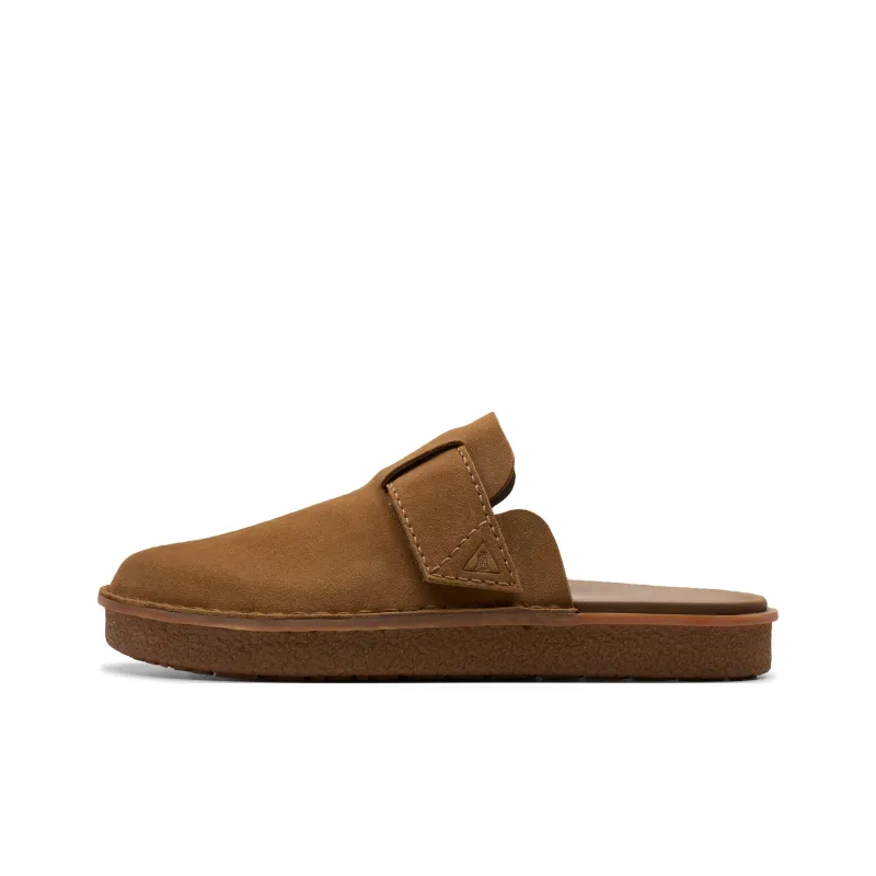 Clarks Closed Toe Slippers Men's Brown-0