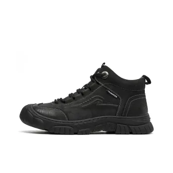 TRUMPPIPE Ankle Boots Men's Black