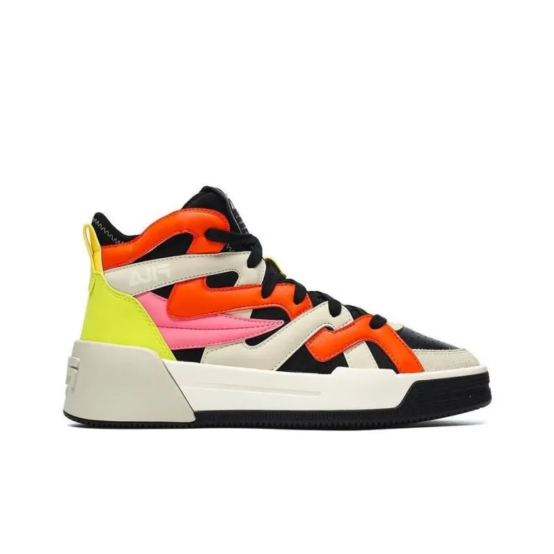 FILA Salto Fx Skate Shoes 'White Orange Black' Women's-1