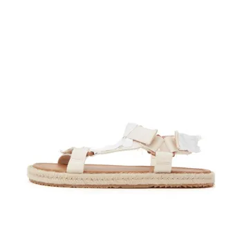 Maison Margiela Touch-Strap Open-Toe Flat Sandals
