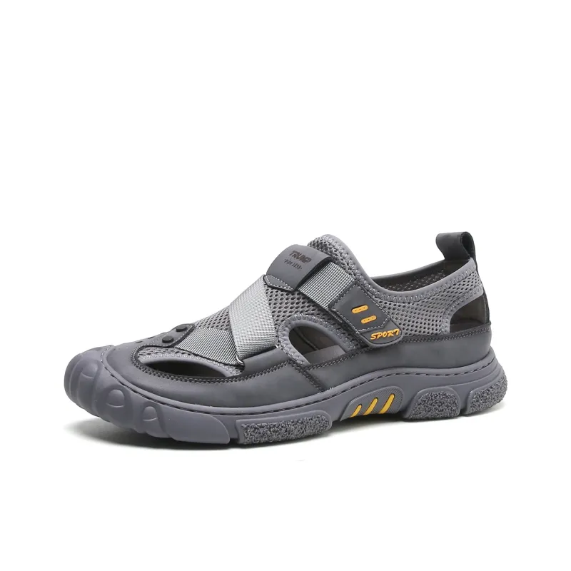 TRUMPPIPE Stylish Sandals Men's Gray-1