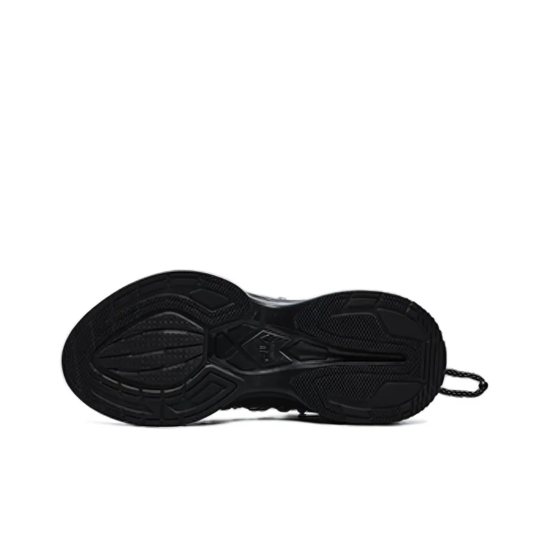 FILA Breathable Low Top Casual Shoes Women's Black-4