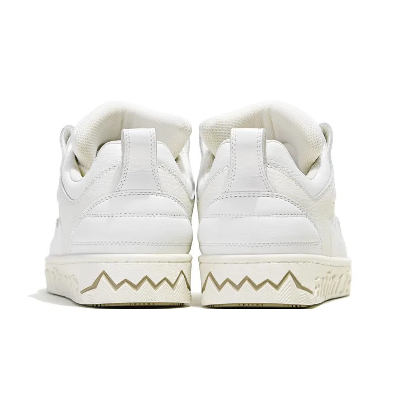 A Chock Low Top Stylish Skateboarding Shoes Unisex White-2