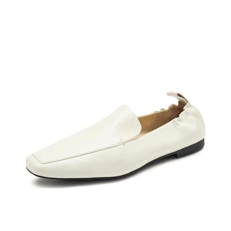 Staccato Loafers Women's Cream White/Coffee Brown-1