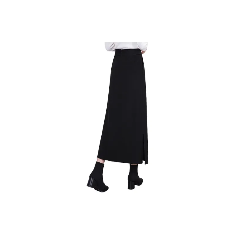 Cypress House Casual Long Skirt Women's Black-1
