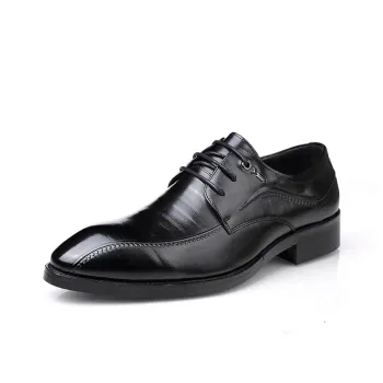 Romon Dress Shoes Men Low-Top Black