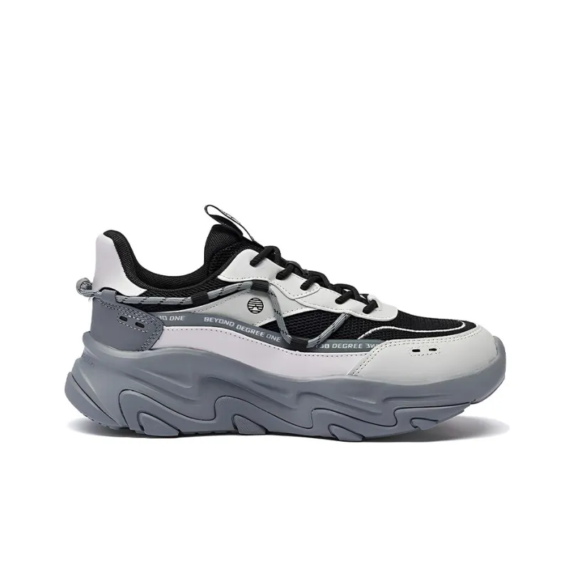 361° Lightweight, Wear resistant, And Non slip Low Top Sports Casual Shoes Women's Cosmic Gray-1