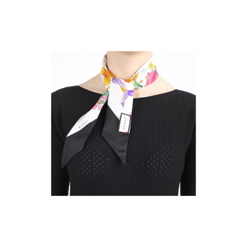 GUCCI Ties Women's Black/White-2