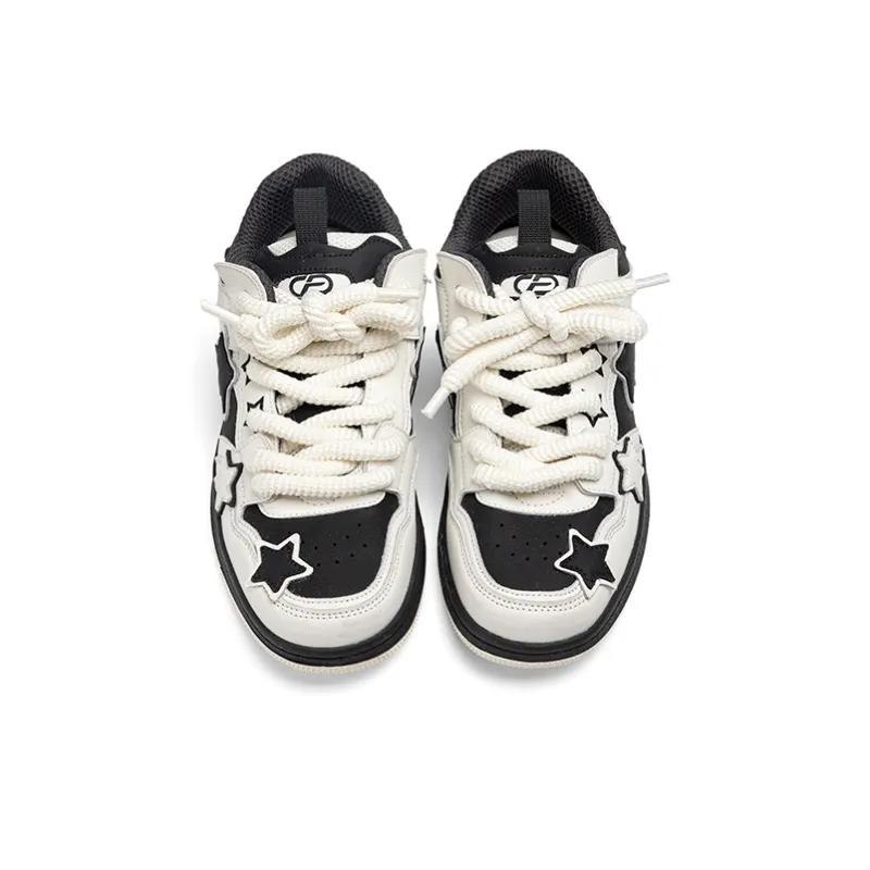 Fang Sanhuo Low Top Skateboard Shoes Unisex White-3