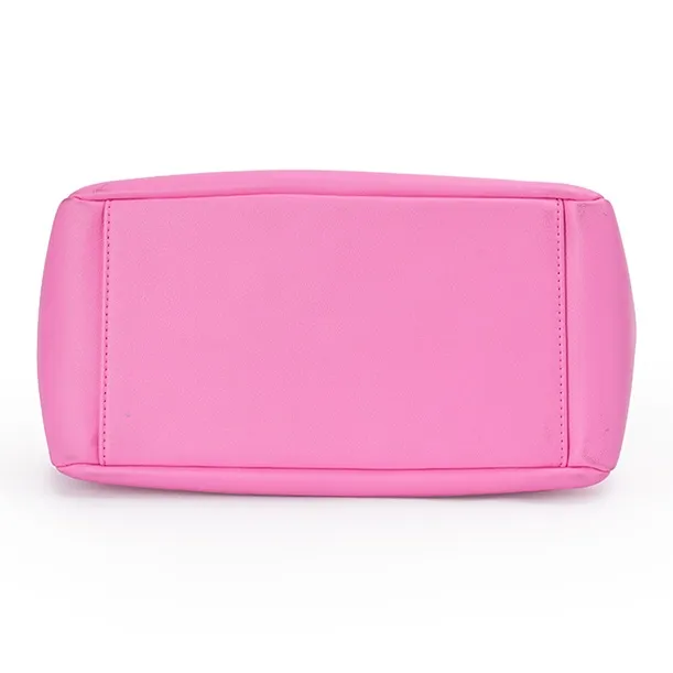 Karkki Leather Crossbody Bag Women's Barbie Pink-4