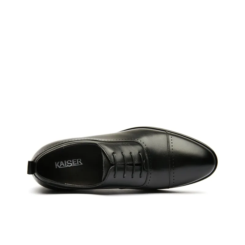 KAISER Dress Shoes Men Low Top Black/Black-2