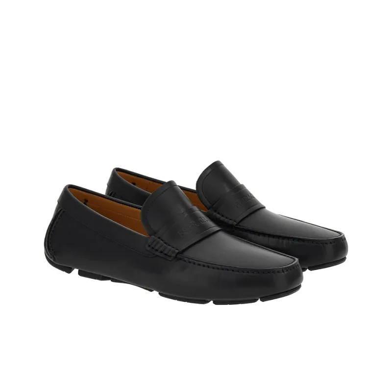 FERRAGAMO Slip on Leather Loafers-1