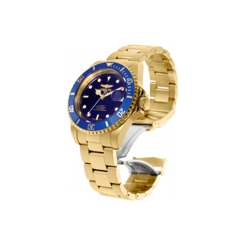 INVICTA Wrist Watch Automatic Mechanical Movement Stainless Steel Strap 40mm Blue Dial Men's Watches-1