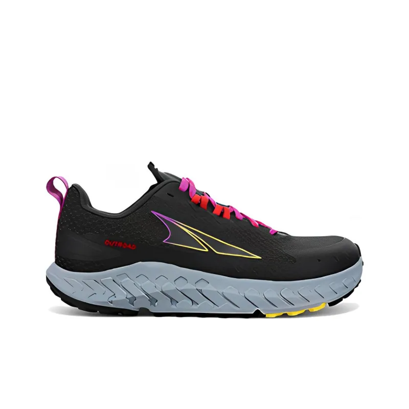 Altra OUTROAD Cushioning Anti-Slip And Wear-Resistant Low-Top Running Shoes Men's Black Orange-1