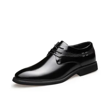 Batotem Dress Shoes Men Low Top Black/Brown