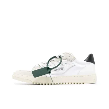 OFF WHITE Logo patch Lace up Sneakers Women's