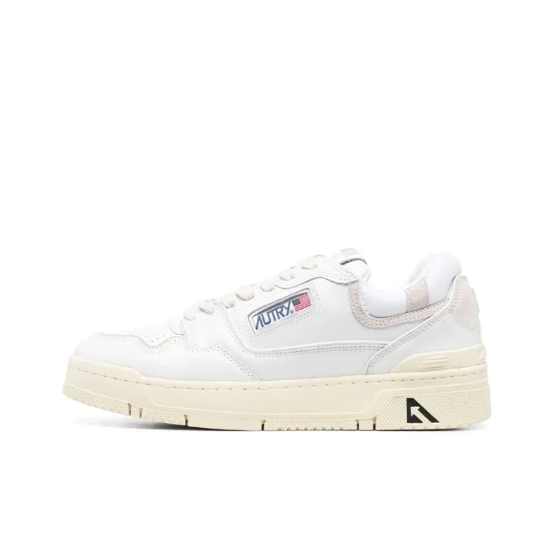 AUTRY Clc Leather Sneakers 'White'-0