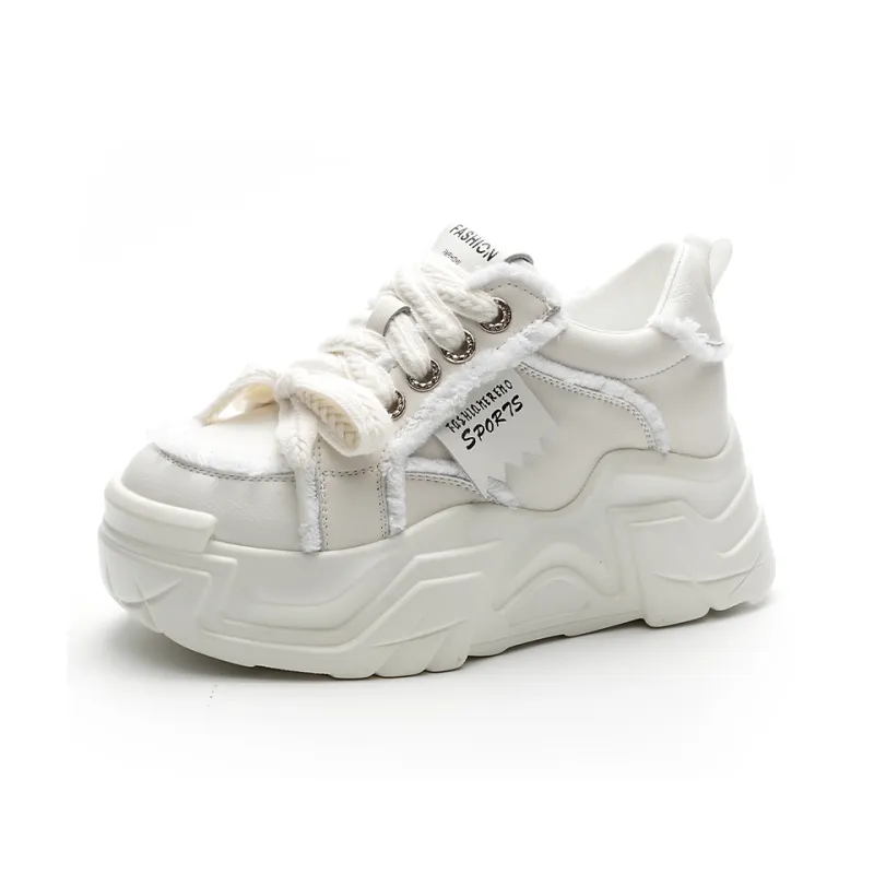 NRDROFFICIAL Cushioning Balance Wear-Resistant Lightweight Slip-Resistant Low-Top Chunky Sneakers Women's-19