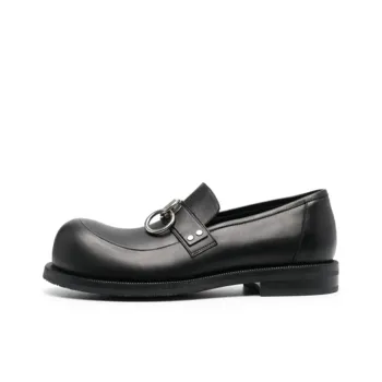 Martine Rose Bulb-toe Ring Loafers