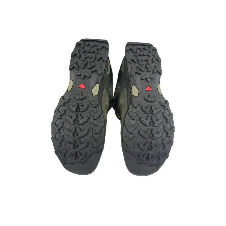 SALOMON Pathfinder Cushioning Wear-Resistant Low-Top Outdoor Shoes Olive-4