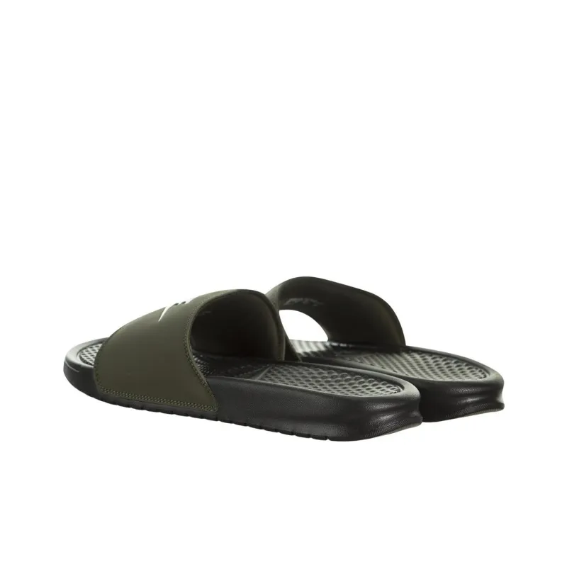 Nike Benassi Jdi Slide 'Black Cargo Khaki'-3