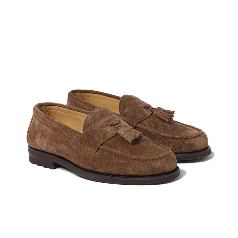Brunello Cucinelli Tassel-detail Suede Loafers-4