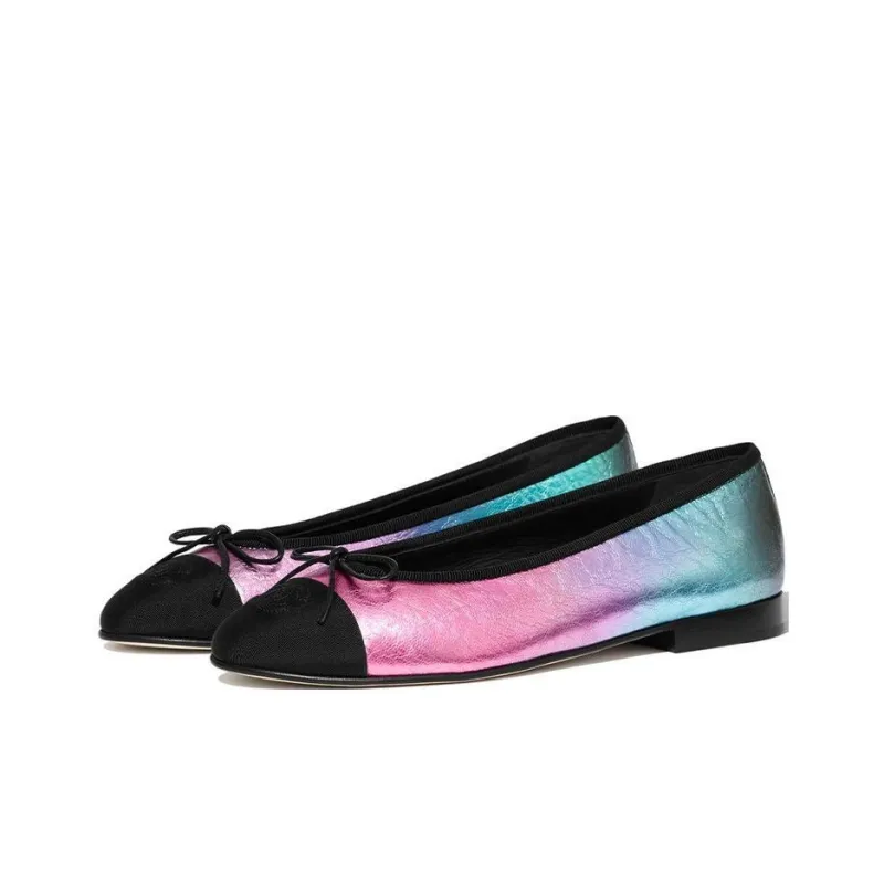 CHANEL Casual Single Shoes Women's Multicolor-4