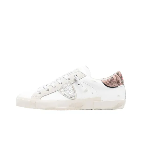 PHILIPPE MODEL Low-Top Stylish Skateboarding Shoes Women's White