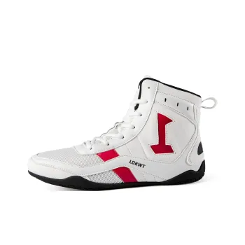 LOKWT Cushioned Slip Resistant Abrasion Resistant High Top Training Shoes Unisex