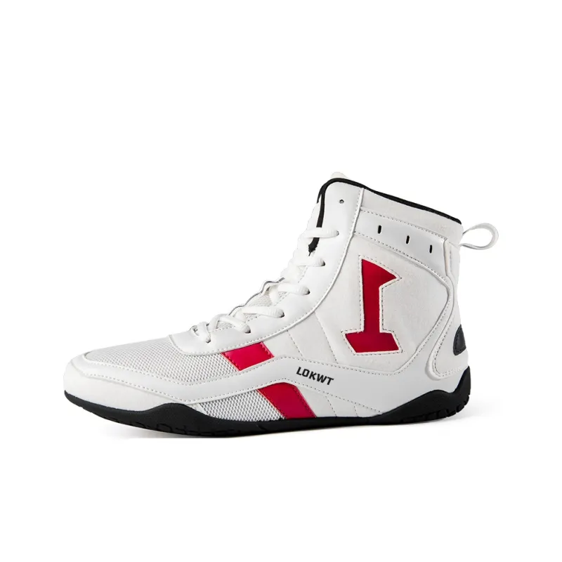 LOKWT Cushioned Slip-Resistant Abrasion-Resistant High-Top Training Shoes Unisex-0