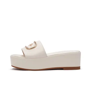 COACH Slide Slippers Women's White
