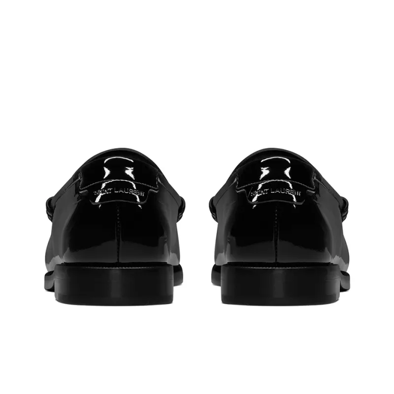 SAINT LAURENT Le Loafer Penny Slippers-4
