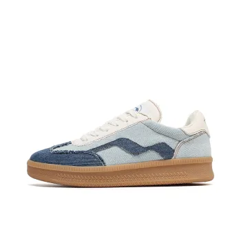 MASONONCE German Army Trainers Low Top Skateboard Shoes Unisex Denim Blue