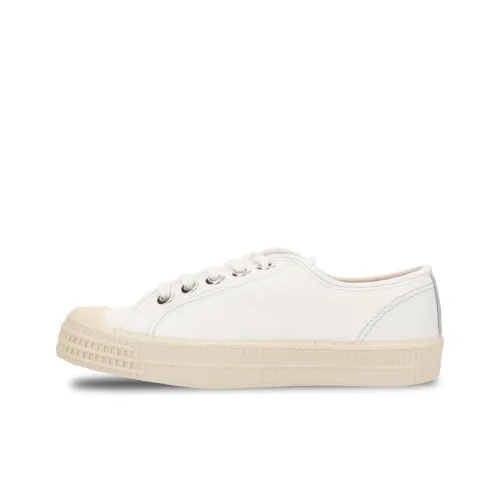 Novesta Canvas Shoes Unisex Low-Top White