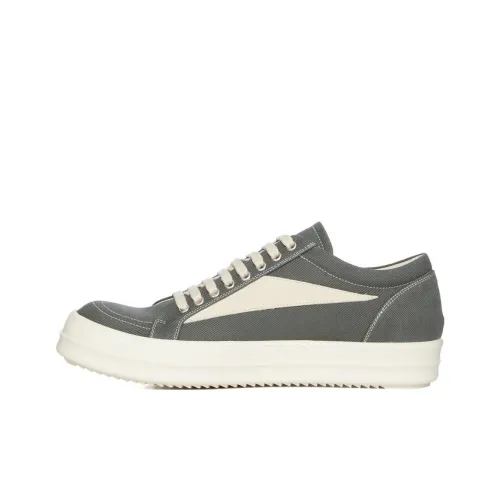 Rick Owens DRKSHDW Skateboard Shoes Women's Low-Top Gray Blue