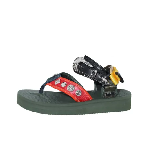 TOGA x Suicoke Stylish Sandals Men's Green