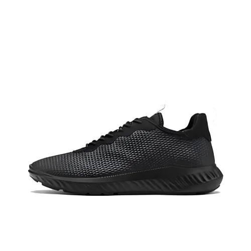 Ecco Cushioning Low Top Casual Shoes Men's Black