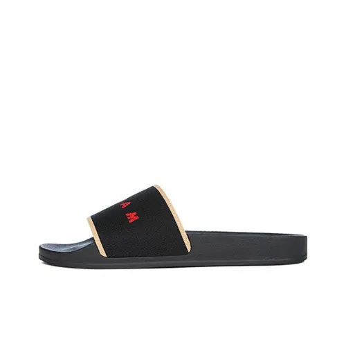 MARNI Logo Jacquard Slio-On Slides